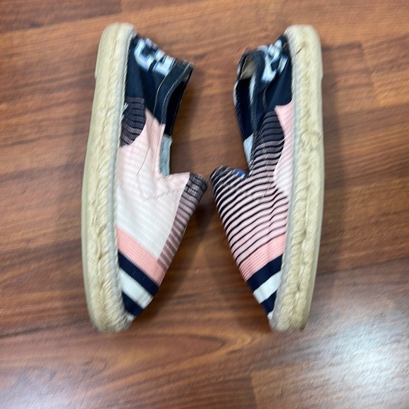 Pierre-Louis Mascis Striped Espadrilles Pink & Navy Sz 38 NWOT - Picture 4 of 10